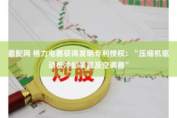 盈配网 格力电器获得发明专利授权：“压缩机驱动板冷却装置及空调器”