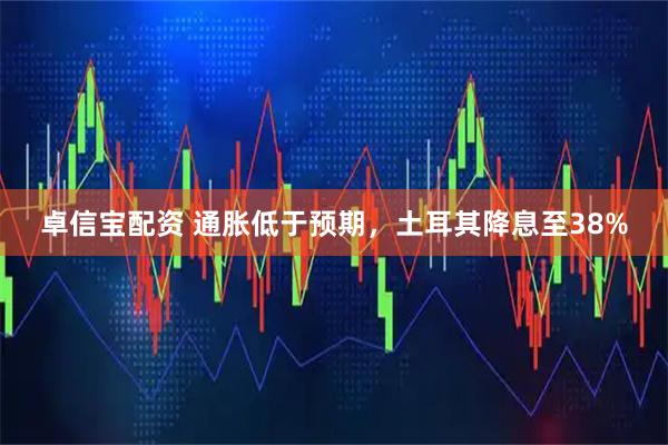 卓信宝配资 通胀低于预期,土耳其降息至38%